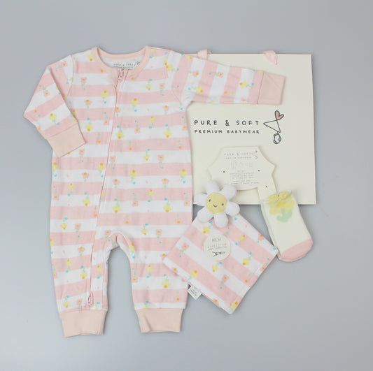 Baby Gift Set - Flower (0-6m) (PK6)  M15859