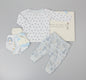4pc Gift Set w/Bag - Dino (0-6m) (PK6) M15863