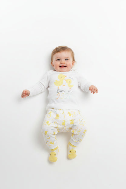4pc Gift Set w/Bag - Born 2026 (0-6m) (PK6) M15869