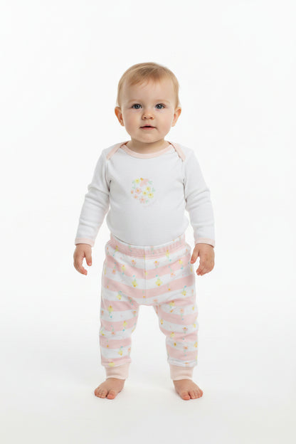 7pc Gift Set w/Bag - Precious/Flowers (0-6m) (PK6) M15877