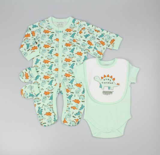5pc Gift Set - Aqua Dinosaur (0-9m) (PK6) M15907