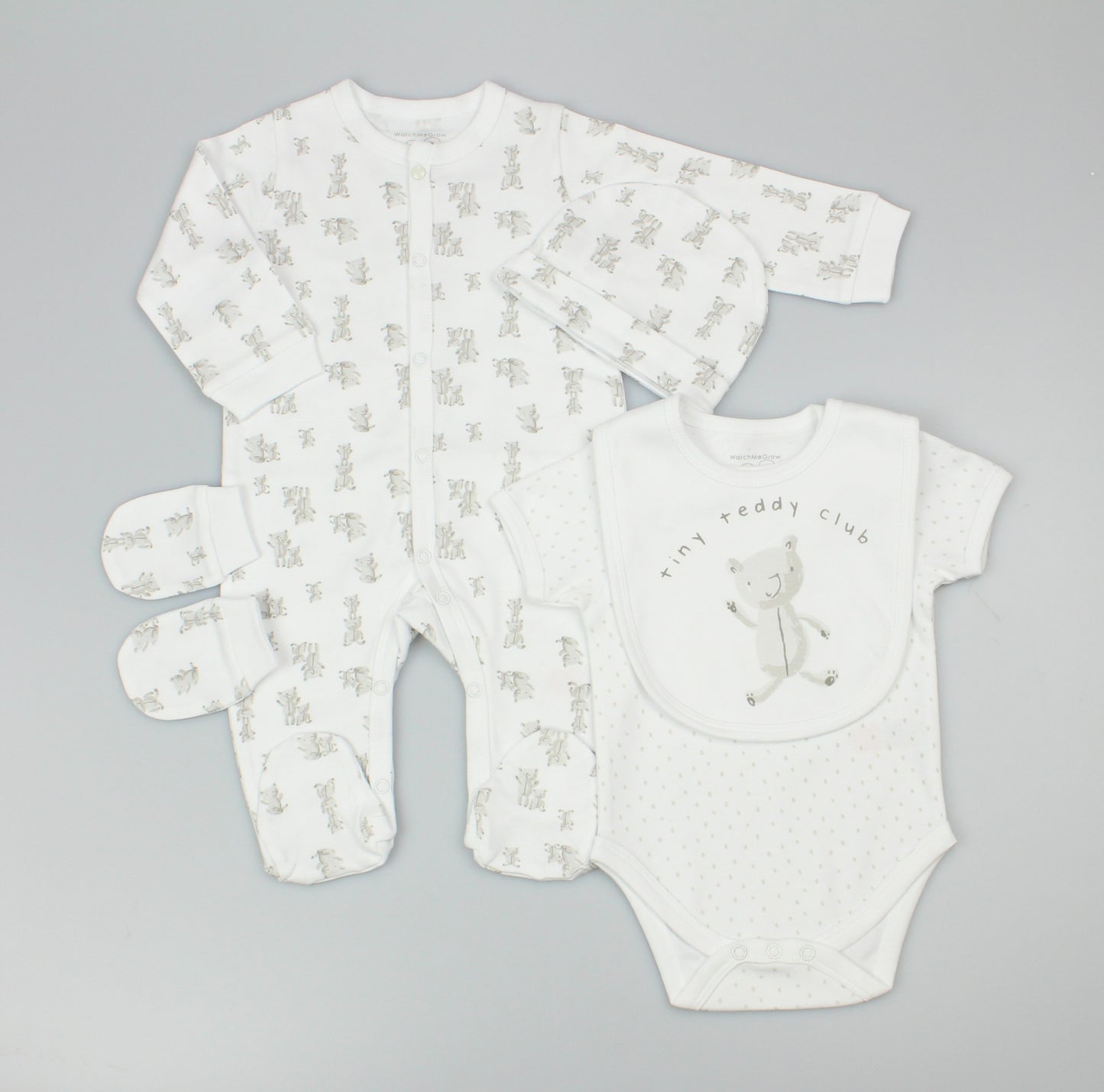 5pc Gift Set - Tiny Teddy Club (0-9m) (PK6) M15911