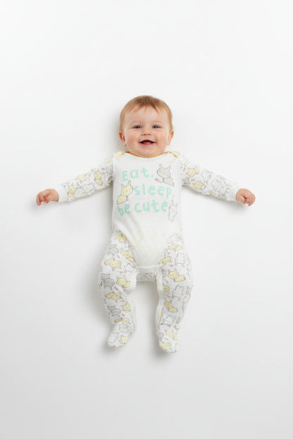 5pc Gift Set - Eat,Sleep,Be Cute (0-9m) (PK6) M15922
