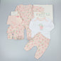 7pc Baby Mesh Bag Gift Set - Pink Strawberry (PK6) (0-6m) N14709