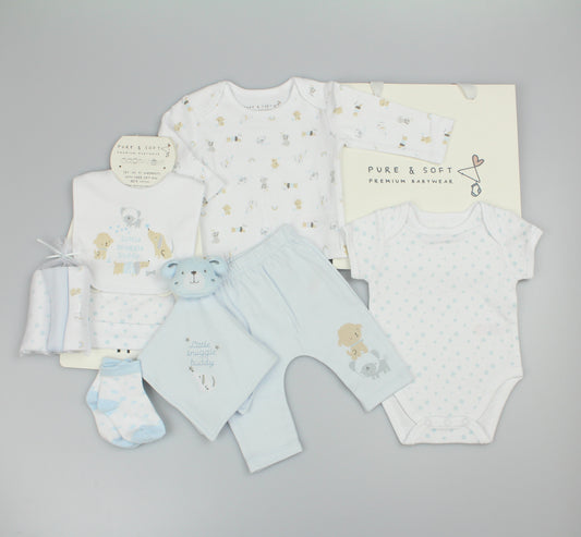 10pc Gift Set - Little Snuggle Buddy (NB-3m) (PK6) N14742