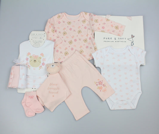 10pc Gift Set - Sleep Snuggle Repeat (NB-3m) (PK6) N14744