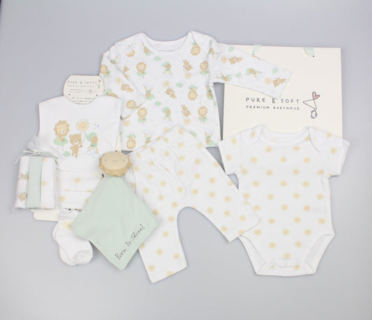 10pc Gift Set - Born to Shine  (NB-3m) (PK6) N14748