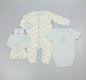 5pc Gift Set - Blue Teddy (0-9m) (PK6) N14773