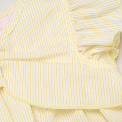 Baby Girls Dress, Pant & Headband Set - Lemon/Pink (0-9m) (PK6) H12803NB