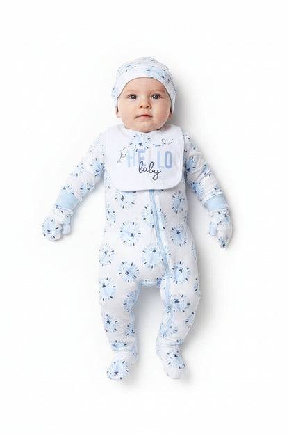 6pc Baby Mesh Bag Gift Set - Hello Baby (PK4) (NB-6m) H12812NB