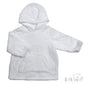 Childrens Waffle Hoodie - White (3-6yrs)(PK6) HD210W