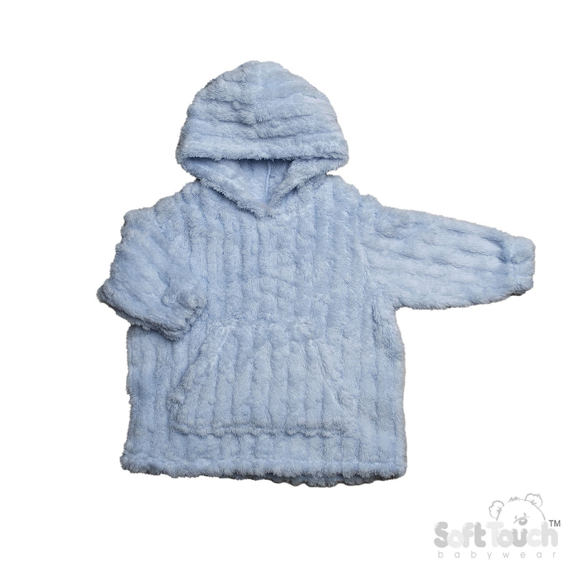 BLUE BUBBLE SHERPA HOODIES (6m-3y)(PK6) HD118-B