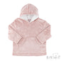 Embossed Hoodies - DustyPink/Floral (2-4yrs) (PK4) HD305DP