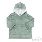 Embossed Hoodies - Sage/Dino (2-4yrs) (PK4) HD305SG