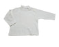 Plain Long sleeved Top - Cream (NB-3 Months) (PK12) TEE-C