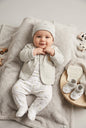 4pc Quilted Jacket Set - Delicate Farm (PK6) (0-6m) N14737