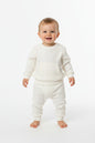 Baby Boys 2pc Jog Set - Bear/White (0-6M) (PK6) - J13954