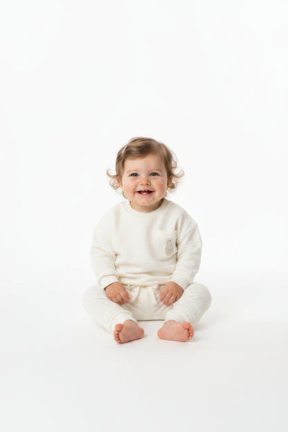 Baby Boys 2pc Set - Off-White (0-9m) (PK6)  M15963