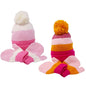 Baby Girls Knitted Hat & Mitten Set (0-6m) (PK12) KIDS/6233