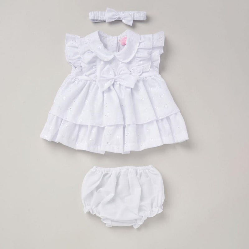 Baby Dress Set - Flowers/Bows/Frill (6-24m) (PK6) D06453B