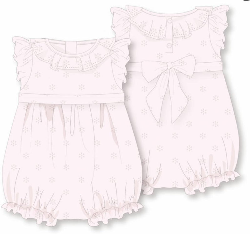 Broderie Anglaise Romper (0-9m) (PK6) D06455