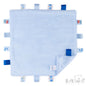Embossed Taggie Comforter - Blue (PK12) RC305-b