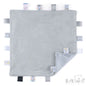 Embossed Taggie Comforter - Grey (PK12) RC305-G