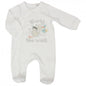 BABY " WORTH THE WAIT" COTTON SLEEPSUIT (NB-3 MONTHS) (PK6) E03272