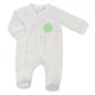 BABY " 100% CUTE" COTTON SLEEPSUIT (NB-3 MONTHS) (PK6) E03275