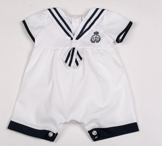 Baby Romper - Little Sailor - (0-9 Months) (PK6) G1255