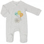 Baby Cotton Sleepsuit - 'Worth the wait' - (NB-3M) (PK6) H03604