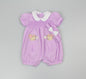 2pc Baby Girls Romper Set - Purple (0-9m) (PK6) - K14241