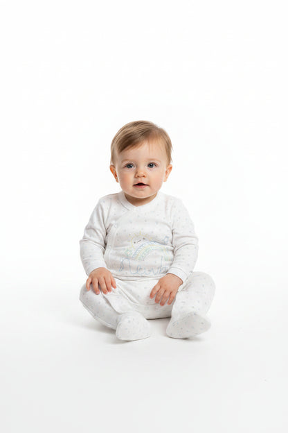 Baby All in One - Newbie/Sky (NB-3m) (PK6)  M15934
