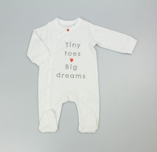 Baby All in One - Tiny Toes, Big Dreams (PK6) (NB-3m) N14769