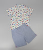 Baby Boys 2pc Shirt/Shorts Set - Beach (1-2y) (PK6) J33818