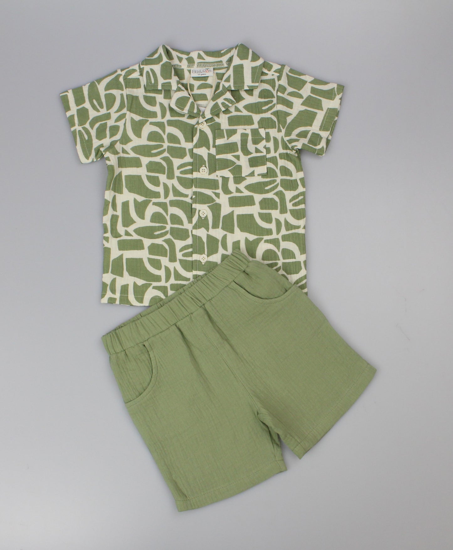 Baby Boys 2pc Shirt/Shorts Set (1-2y) (PK6) J33966