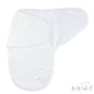 Swaddle Wrap - Cable White (NB-3m) (PK4) SW188W