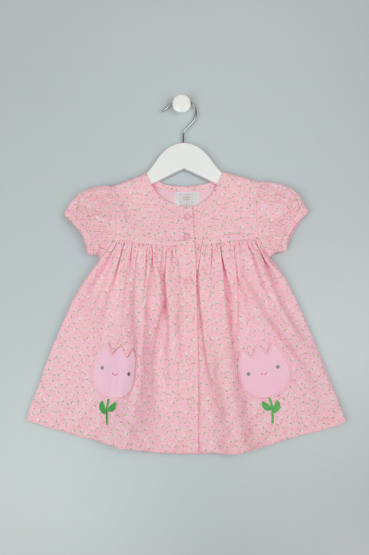 Baby Summer Dress - Tulips (1-2yrs) (PK6) - K34215