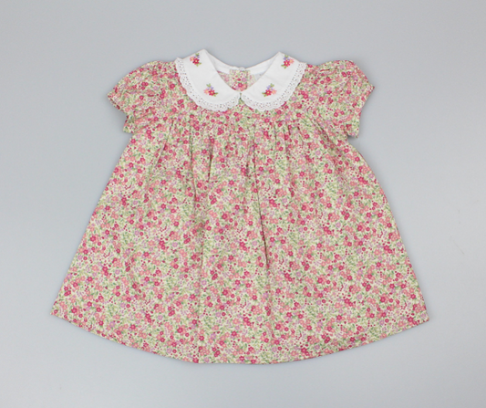 Baby Summer Dress - Peter Pan Collars (1-2yrs) (PK6) - K34211