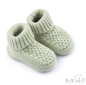 Baby Elegance Ribbed Booties - Mint (PK6) (NB-6m) ABO712MI