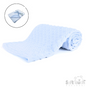 Bubble Fleece Back Wrap - Blue (PK1) FBP80-B