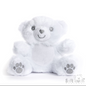Eco Recycled Teddy Bear - White (PK6) EST60w