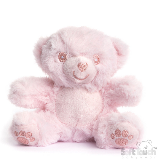 Eco Recycled Teddy Bear - Pink (PK6) EST60p