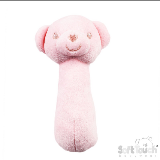 Eco Recycled Squeaky Toy - Pink (PK6) ESQ60p