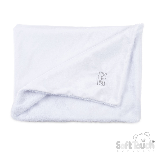 Eco Recycled Mink Wrap - White (PK3) EFBP60w