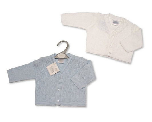 Knitted Baby Boys Cardigan (0-9 Months) (PK6) Bw-10-576