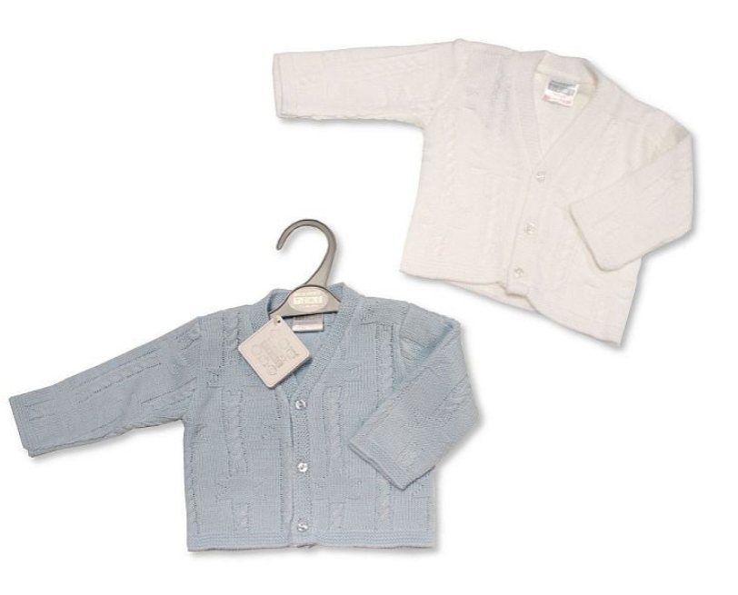 Knitted Baby Boys Cardigan (9-24 Months) (PK6) Bw-10-175