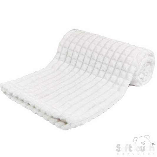 Wafer Waffle Wrap - White (75x100cm) (PK6) FBP165-W