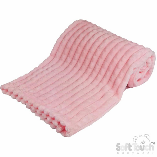 Wafer Waffle Wrap - Pink (75x100cm) (PK6) FBP165-P