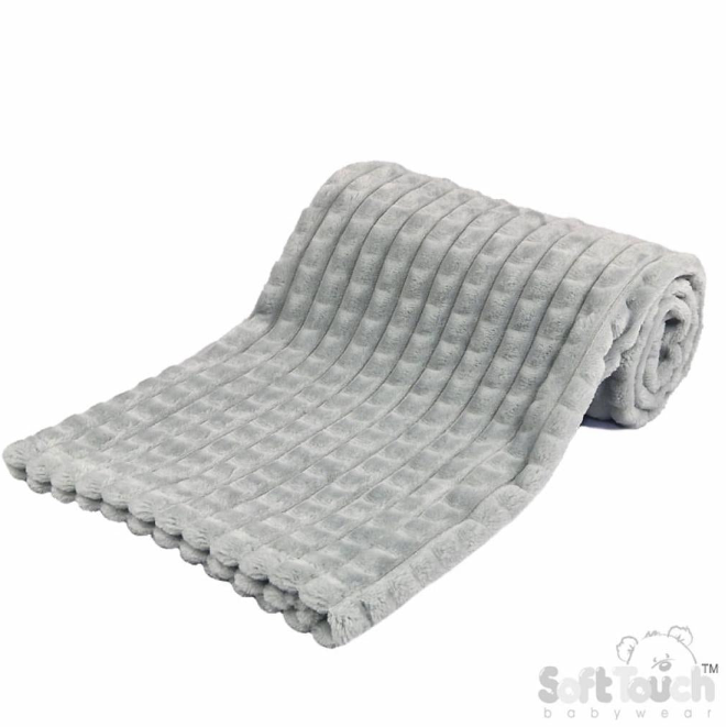 Wafer Waffle Wrap - Grey (75x100cm) (PK6) FBP165-G